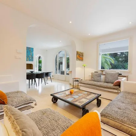 Serene Cap Dantibes Retreat With Heated Pool Steps From The Beaches